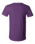 Bella + Canvas 3005 Jersey V-Neck Tee - Team Purple - back