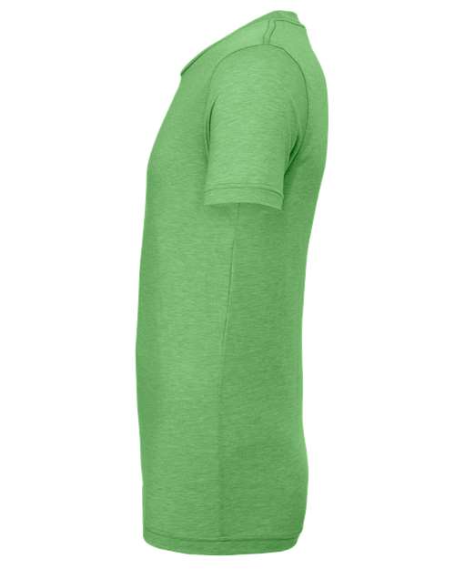 Bella+Canvas 3413 Unisex Triblend Short Sleeve Tee - Green Triblend - side