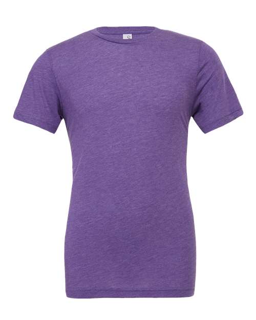 Bella+Canvas 3413 Unisex Triblend Short Sleeve Tee - Purple Triblend - front