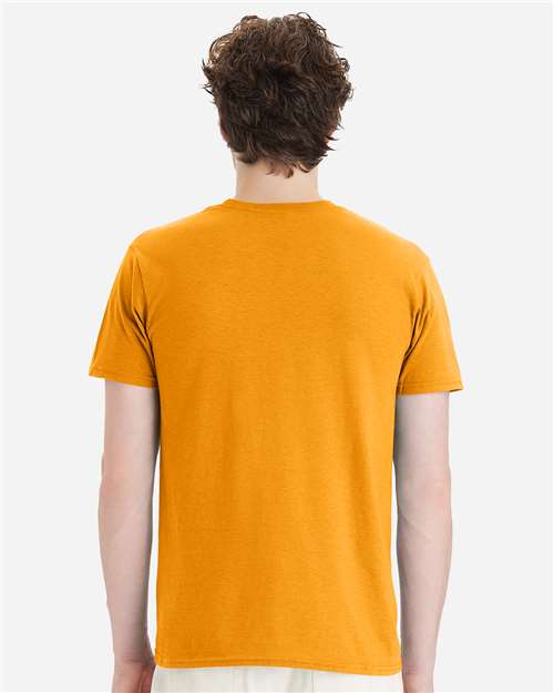 Hanes 4980 Perfect-T T-Shirt - Gold - model back