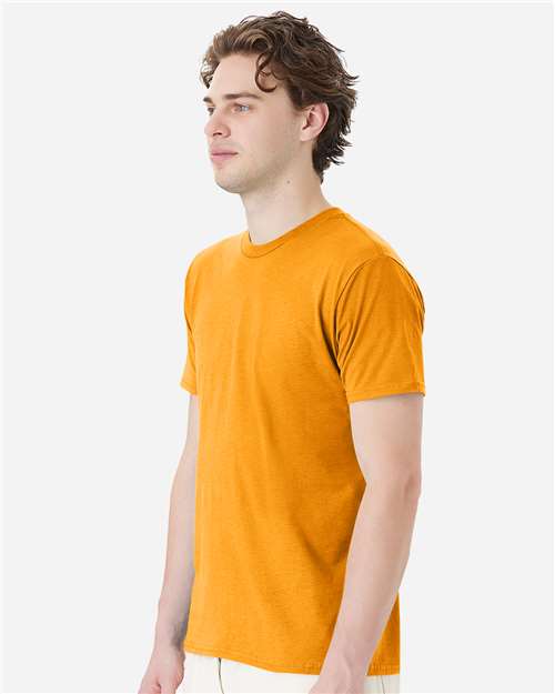 Hanes 4980 Perfect-T T-Shirt - Gold - model side