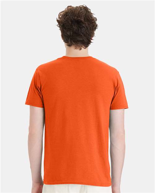 Hanes 4980 Perfect-T T-Shirt - Orange - model back