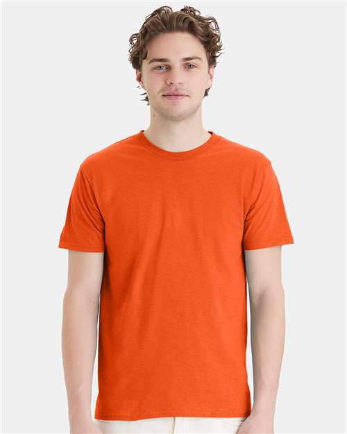 Hanes 4980 Perfect-T T-Shirt - Orange - model front