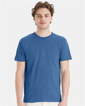 Hanes 4980 Perfect-T T-Shirt - Denim Blue - model front