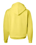 Hanes P170 EcoSmart Hooded Sweatshirt - Yellow - back