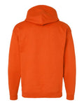 Hanes P170 EcoSmart Hooded Sweatshirt - Orange - back
