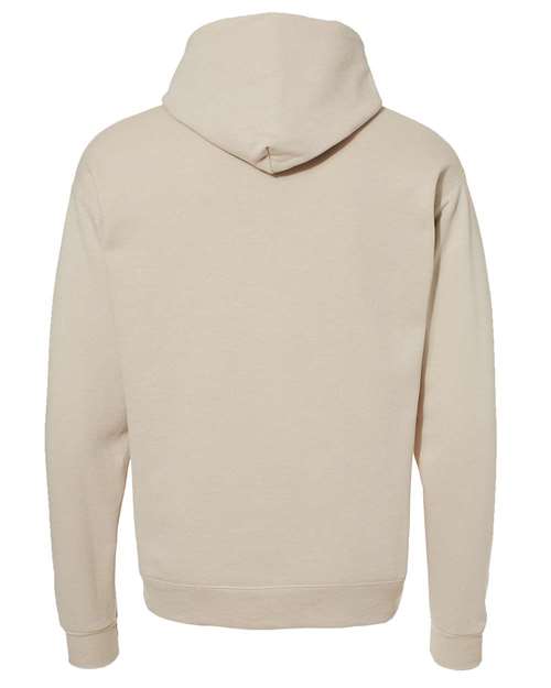 Hanes P170 EcoSmart Hooded Sweatshirt - Sand - back