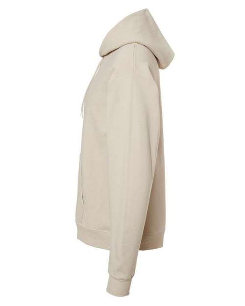 Hanes P170 EcoSmart Hooded Sweatshirt - Sand - side