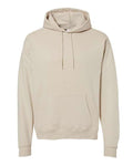 Hanes P170 EcoSmart Hooded Sweatshirt - Sand - flat front