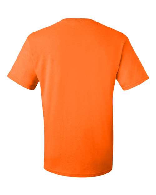 Jerzees 29MR Dri-Power 50/50 T-Shirt - Safety Orange - back