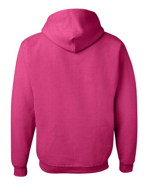 Jerzees 996MR Unisex NuBlend Hooded Sweatshirt - Cyber Pink - back