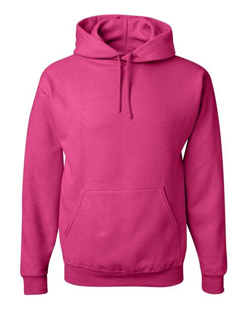 Jerzees 996MR Unisex NuBlend Hooded Sweatshirt - Cyber Pink - front
