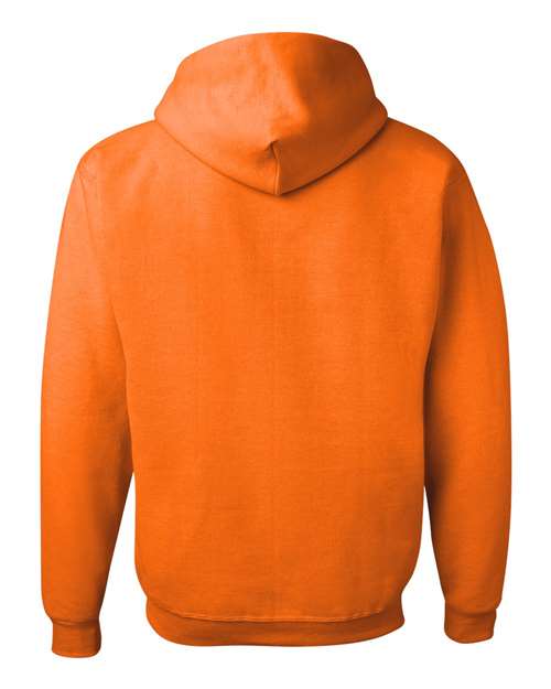 Jerzees 996MR Unisex NuBlend Hooded Sweatshirt - Safety Orange - back