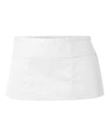 Liberty Bags 5501 Waist Apron - White - front