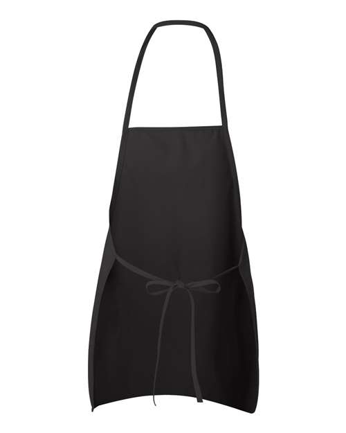 Liberty Bags 5505 Long Butcher Block Apron - Black - back