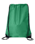 Liberty Bags 8886 Value Drawstring Bag - Kelly - front