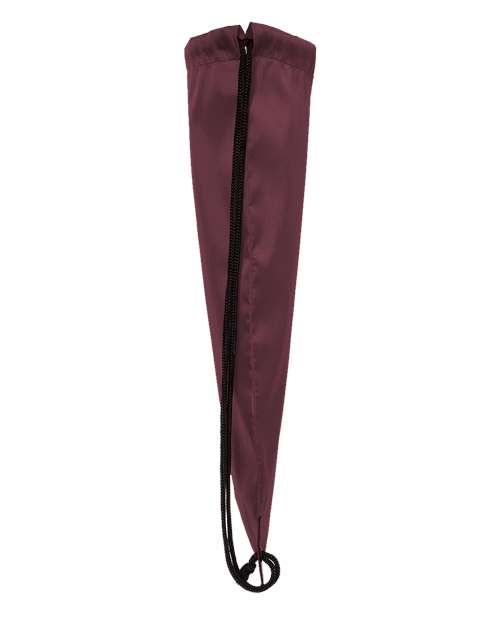 Liberty Bags 8886 Value Drawstring Bag - Maroon - side