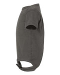 Rabbit Skins 4400 Infant Baby Rib Bodysuit - Charcoal - side
