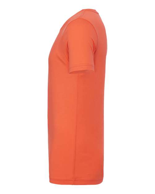 Bella+Canvas 3001 Unisex Jersey Short Sleeve Tee - Coral - side