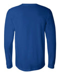 Bella+Canvas 3501 Unisex Jersey Long Sleeve Tee - True Royal - back