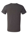 BELLA + CANVAS 3001U Unisex USA-Made Jersey Tee - Dark Grey Heather - back