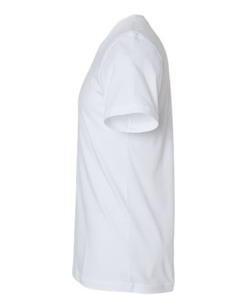 BELLA + CANVAS 3001U Unisex USA-Made Jersey Tee - White - side