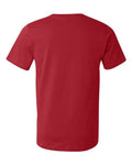 BELLA + CANVAS 3001U Unisex USA-Made Jersey Tee - Red - back
