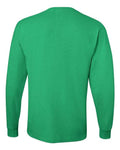 Jerzees 29LSR Unisex Dri-Power Long Sleeve 50/50 T-Shirt - Kelly - back