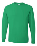 Jerzees 29LSR Unisex Dri-Power Long Sleeve 50/50 T-Shirt - Kelly - front