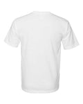 Bayside 5040 Unisex USA-Made Midweight T-Shirt - White - back