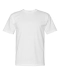 Bayside 5040 Unisex USA-Made Midweight T-Shirt - White - front