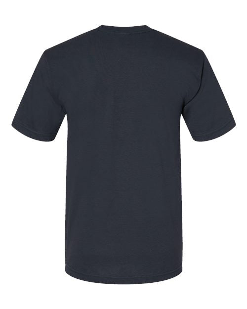 Bayside 5040 Unisex USA-Made Midweight T-Shirt - Navy - back