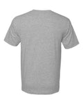 Bayside 5040 Unisex USA-Made Midweight T-Shirt - Dark Ash - back