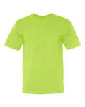 Bayside 5040 Unisex USA-Made Midweight T-Shirt - Lime Green - front