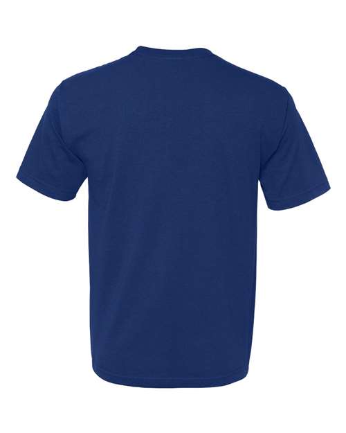 Bayside 5040 Unisex USA-Made Midweight T-Shirt - Royal - back