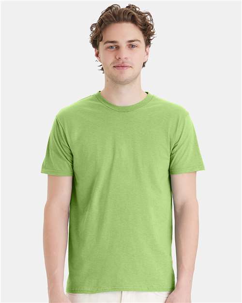 Hanes 4980 Perfect-T T-Shirt - Lime - model front