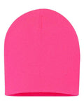 Sportsman SP08 8" Beanie - Neon Pink - front