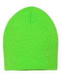 Sportsman SP08 8" Beanie - Neon Green - back