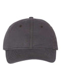 Valucap AH35 Unstructured Cap - Charcoal - front