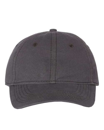 Valucap AH35 Unstructured Cap - Charcoal - front