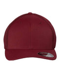 Flexfit 6533 Ultrafiber Mesh Cap - Maroon - front