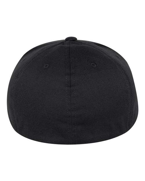 Flexfit 6297F Pro-Baseball On Field Cap - Black - back