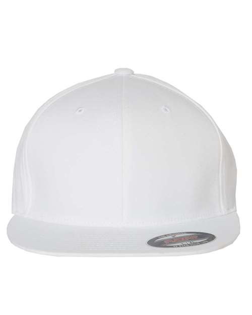 Flexfit 6297F Pro-Baseball On Field Cap - White - front