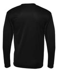 C2 Sport 5104 Unisex Performance Long Sleeve T-Shirt - Black - back