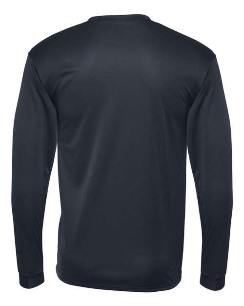 C2 Sport 5104 Unisex Performance Long Sleeve T-Shirt - Navy - back