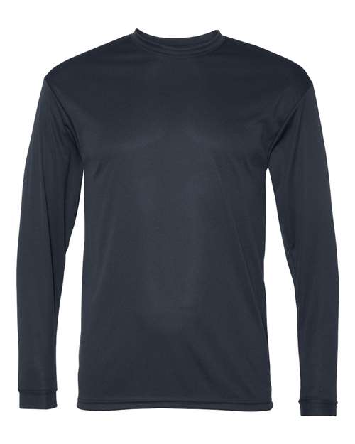 C2 Sport 5104 Unisex Performance Long Sleeve T-Shirt - Navy - front