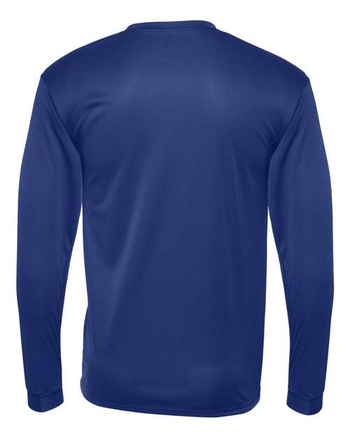 C2 Sport 5104 Unisex Performance Long Sleeve T-Shirt - Royal - back