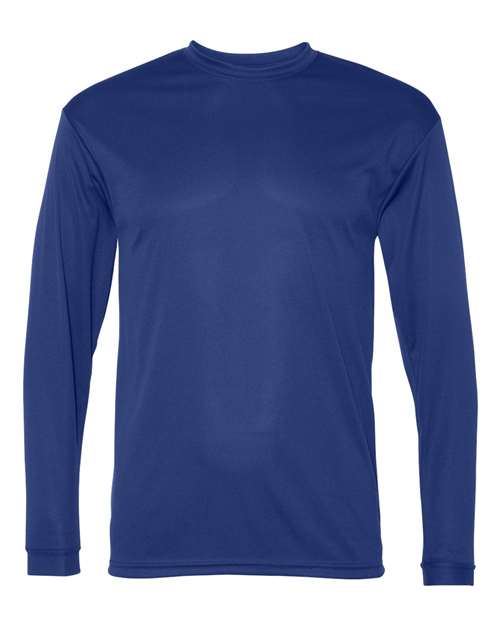 C2 Sport 5104 Unisex Performance Long Sleeve T-Shirt - Royal - front