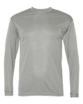C2 Sport 5104 Unisex Performance Long Sleeve T-Shirt - Silver - front