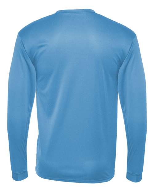 C2 Sport 5104 Unisex Performance Long Sleeve T-Shirt - Columbia Blue - back